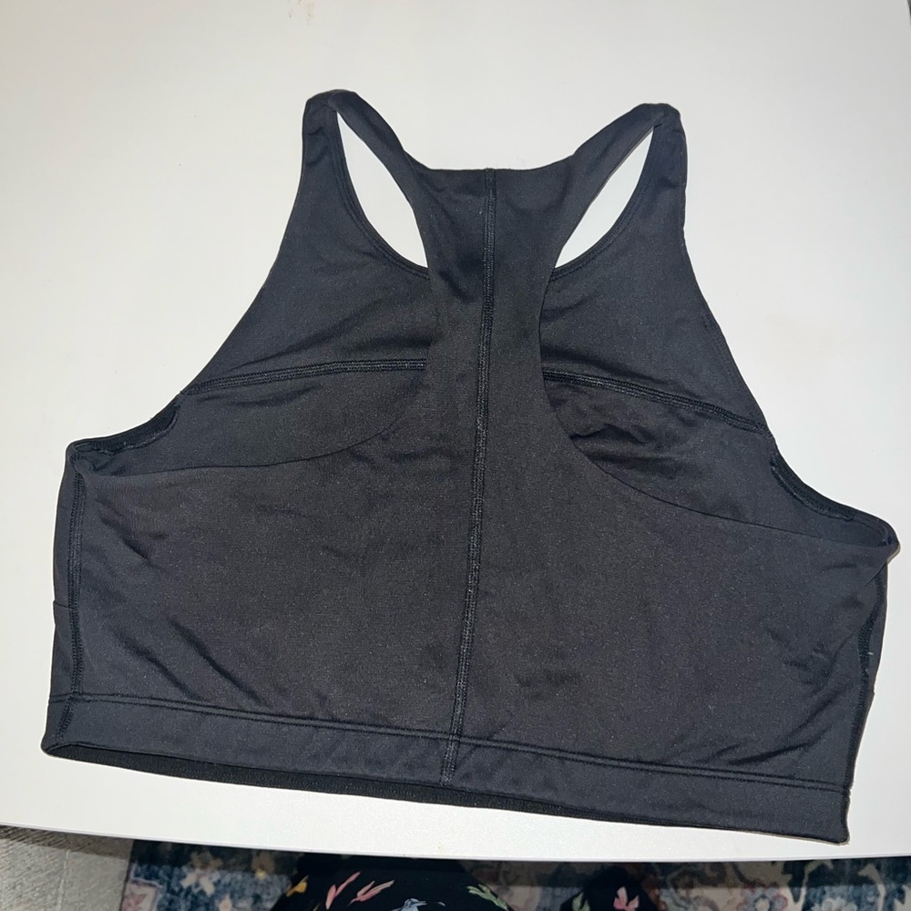 Outdoor Voices Black Racerback Sports Bra